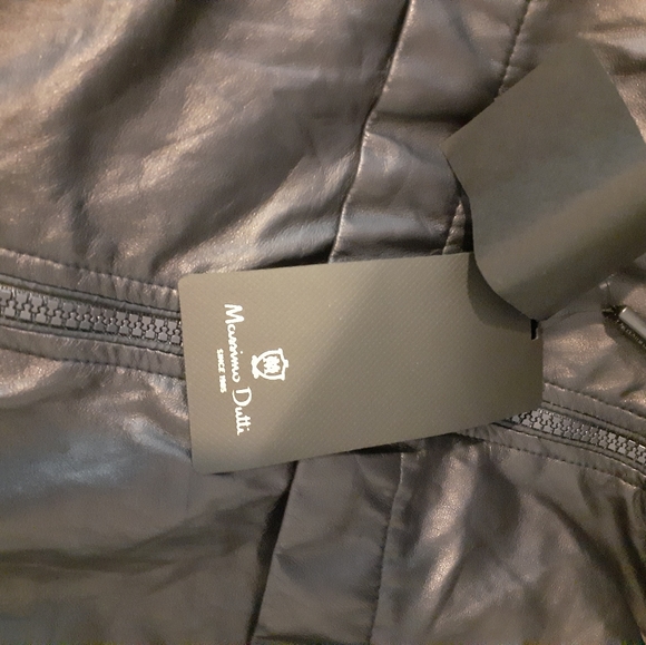 Massimo Dutti Jacket with leather *NEW* - Picture 9 of 10